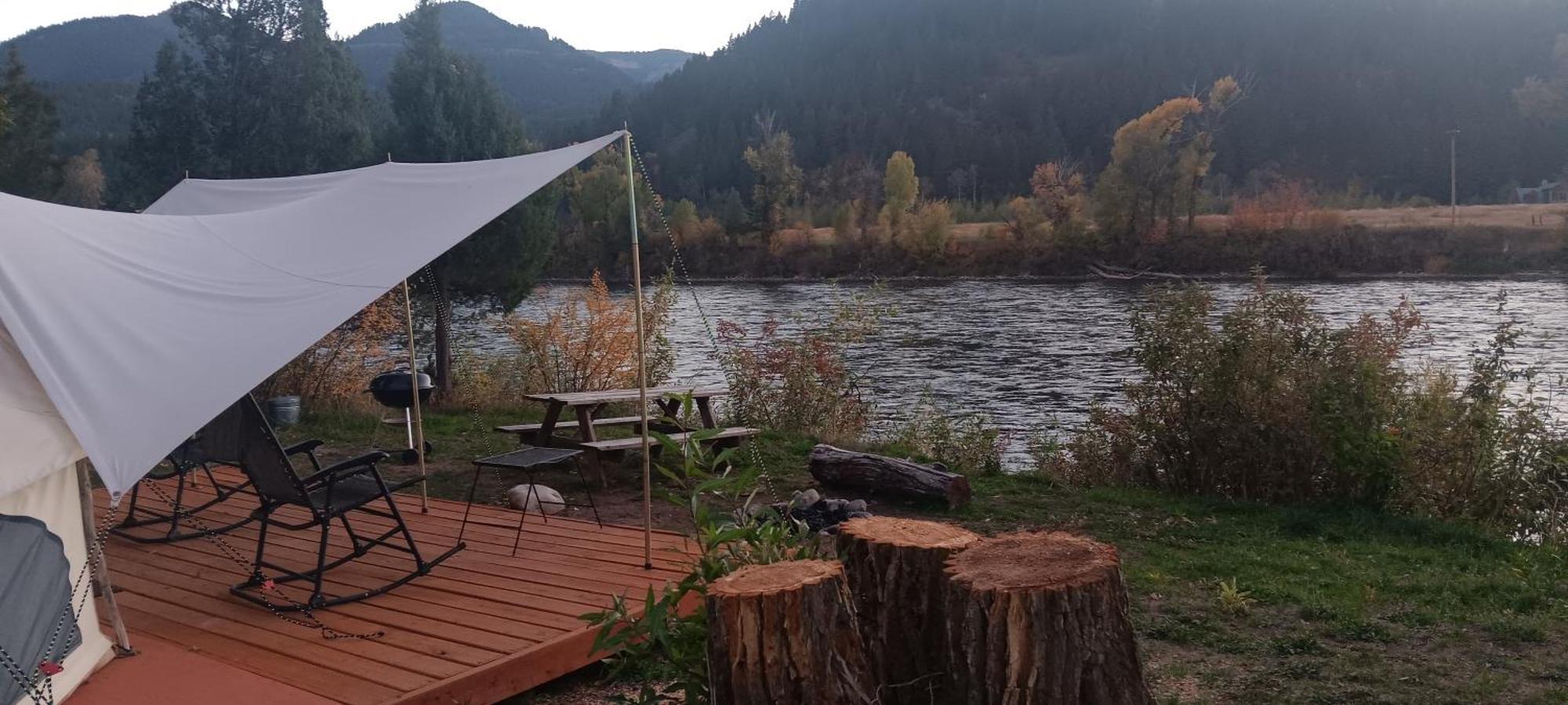 Snake River Glamping Irwin Exterior foto